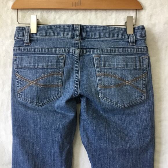 Aeropostale Blue Hailey Skinny Flare Jeans - Picture 10 of 16